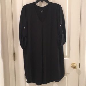 Karen Kane black shirt dress